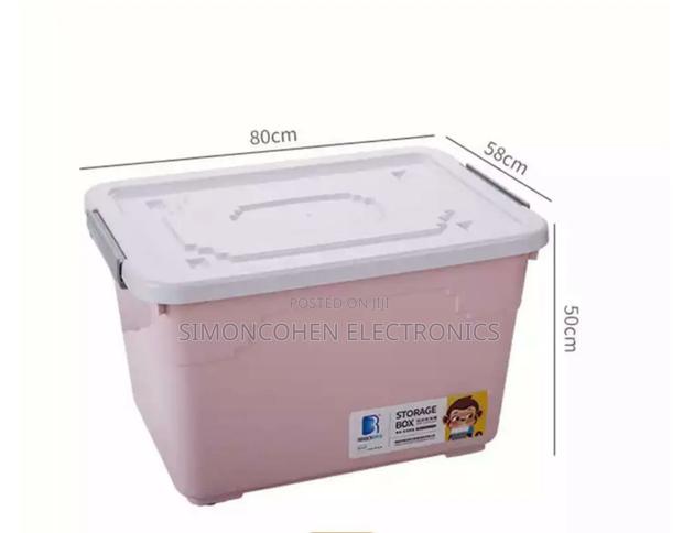 Stackable Storage Box With Wheels - thumbnail 2