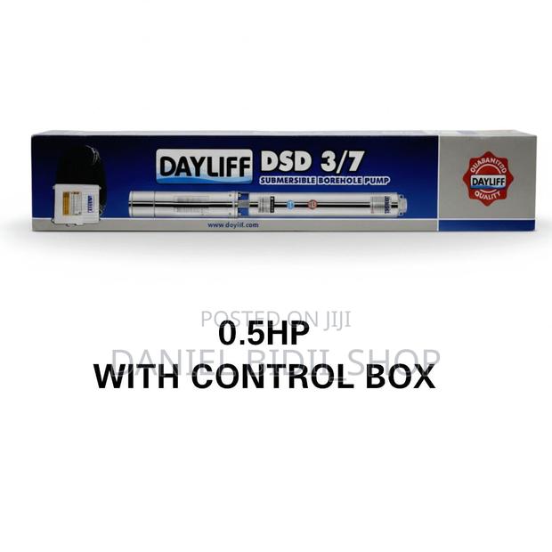 Dayliff Submersible Borehole Pump Dsd 3/7 With Control Box 0.5hp