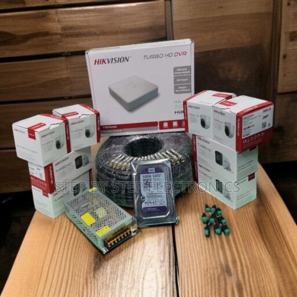 8 Hikvision 1080p Security Kit With Smartphone Access and Cloud Backup