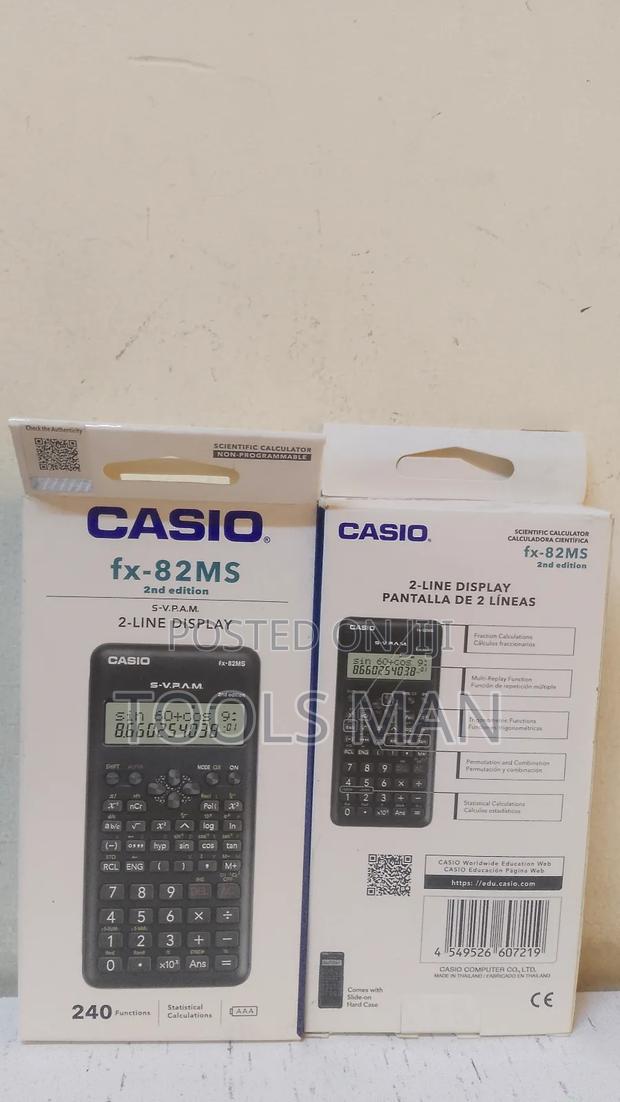 Casio Fx-82ms 2nd Edition Scientific Calculator. - thumbnail 2