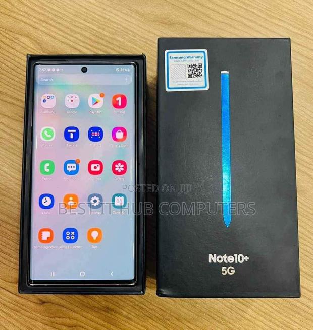 Samsung Galaxy Note 10 5G 256 GB Black - main view
