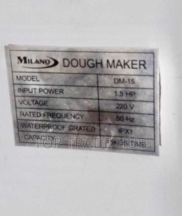 Milano Dm-15 Commercial Dough Maker 15kg Per Batch 1.5hp Motor - thumbnail 2