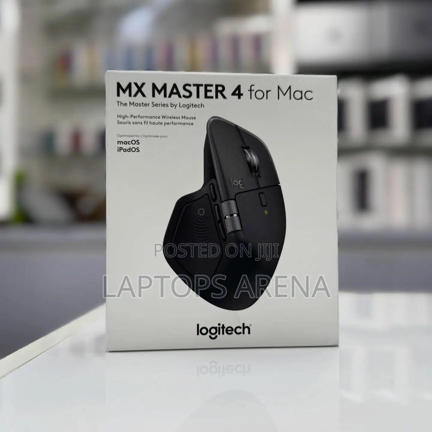 Logitech Mx Master 4 for Mac, Ergonomic Bluetooth Mouse
