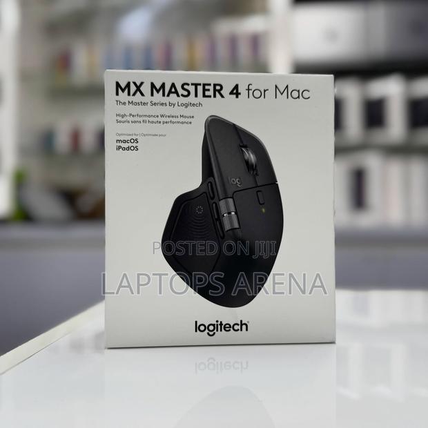 Logitech Mx Master 4 for Mac, Ergonomic Bluetooth Mouse - main view