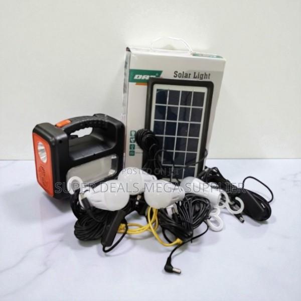 Dat at-9011b Portable Solar Lighting System With Bluetooth and Mp3