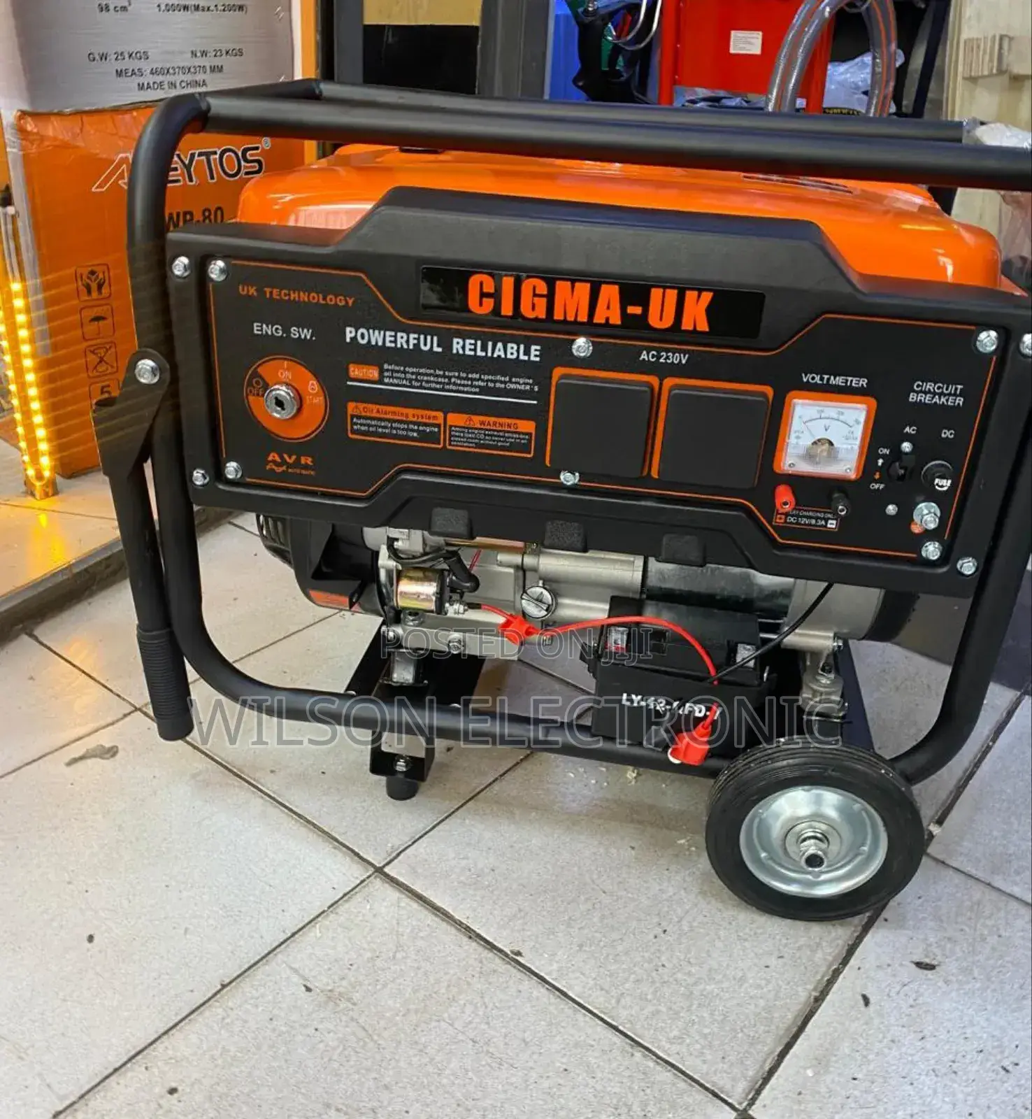 8.5kva Cigma Uk Gasoline Generator