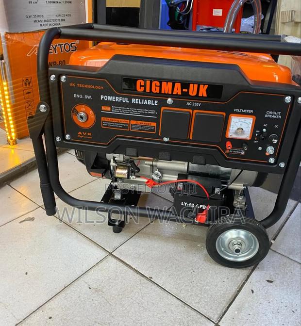 8.5kva Cigma Uk Gasoline Generator - main view