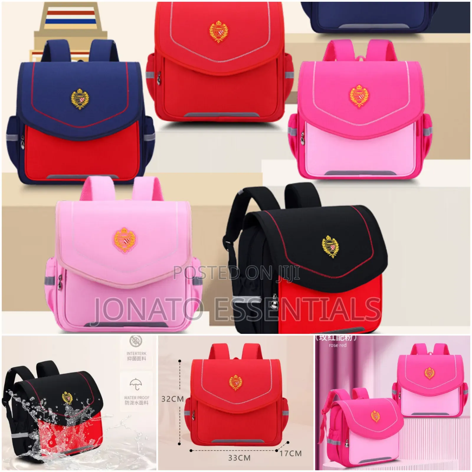 Quality Primary School Bag for Boys and Girls Grade 1-4