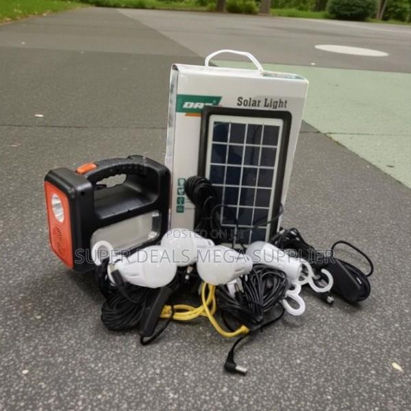 Dat at-9011b Home Solar Lighting System With Bluetooth and Torch