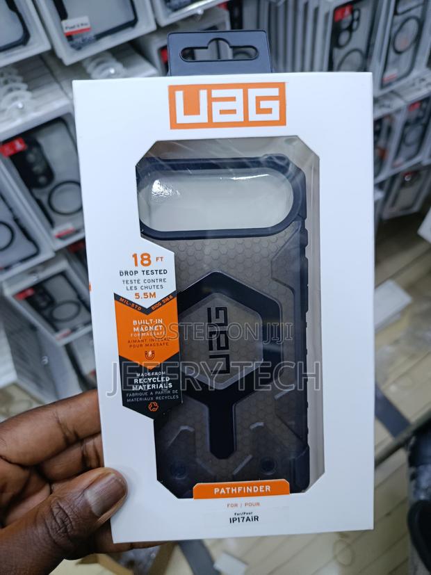 Mikidia Urban Armor Gear Uag iPhone Pathfinder Clear Magsafe Case - main view