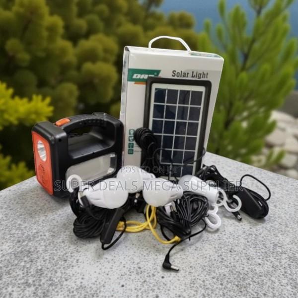 Dat at- 9011b Solar Lighting With Torch Rechargeable Lithium Battery