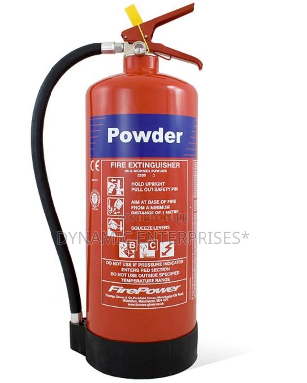 9kg Monnex Powder Fire Extinguisher - main view