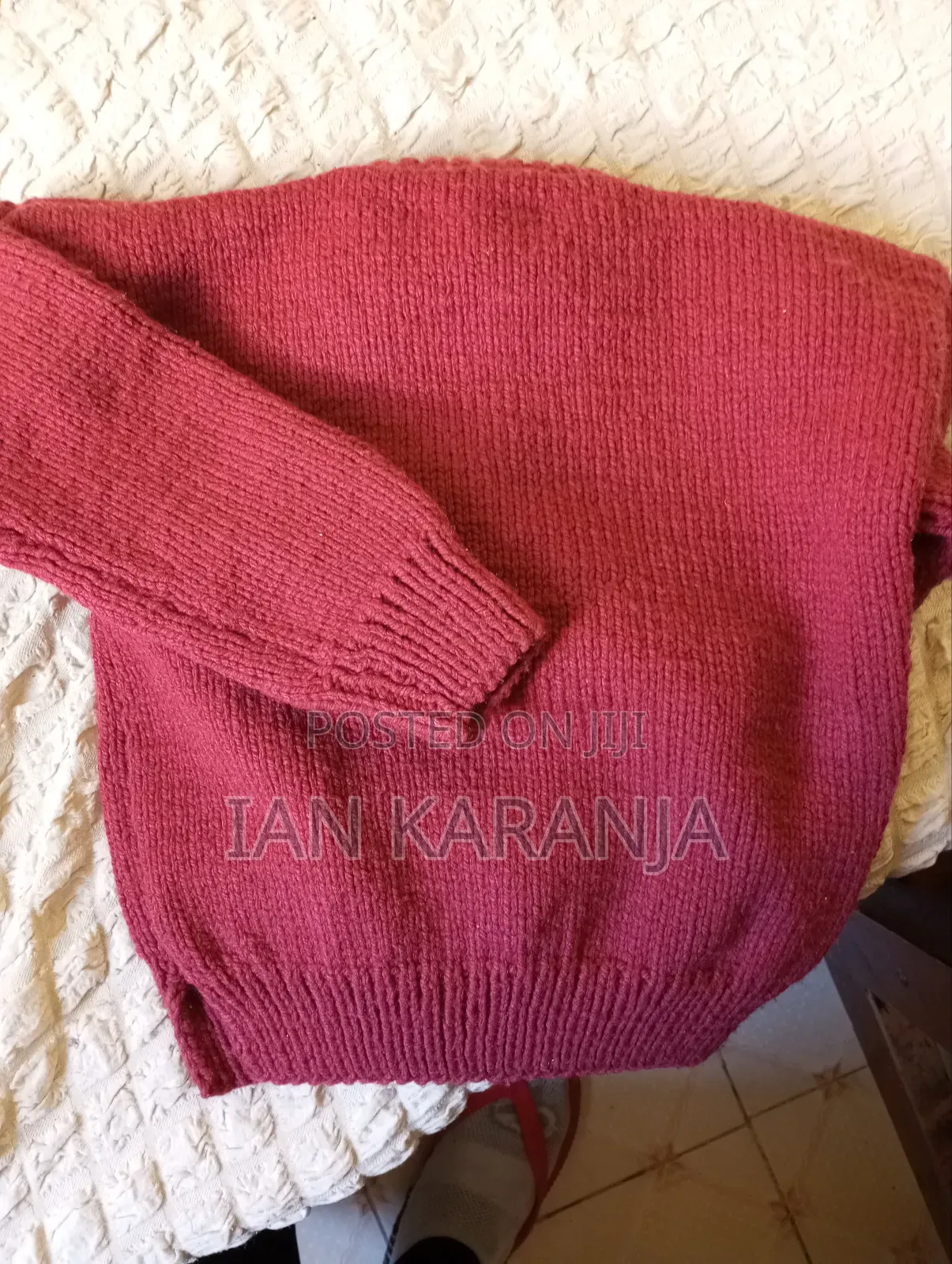 Crocheted Baby Sweaters