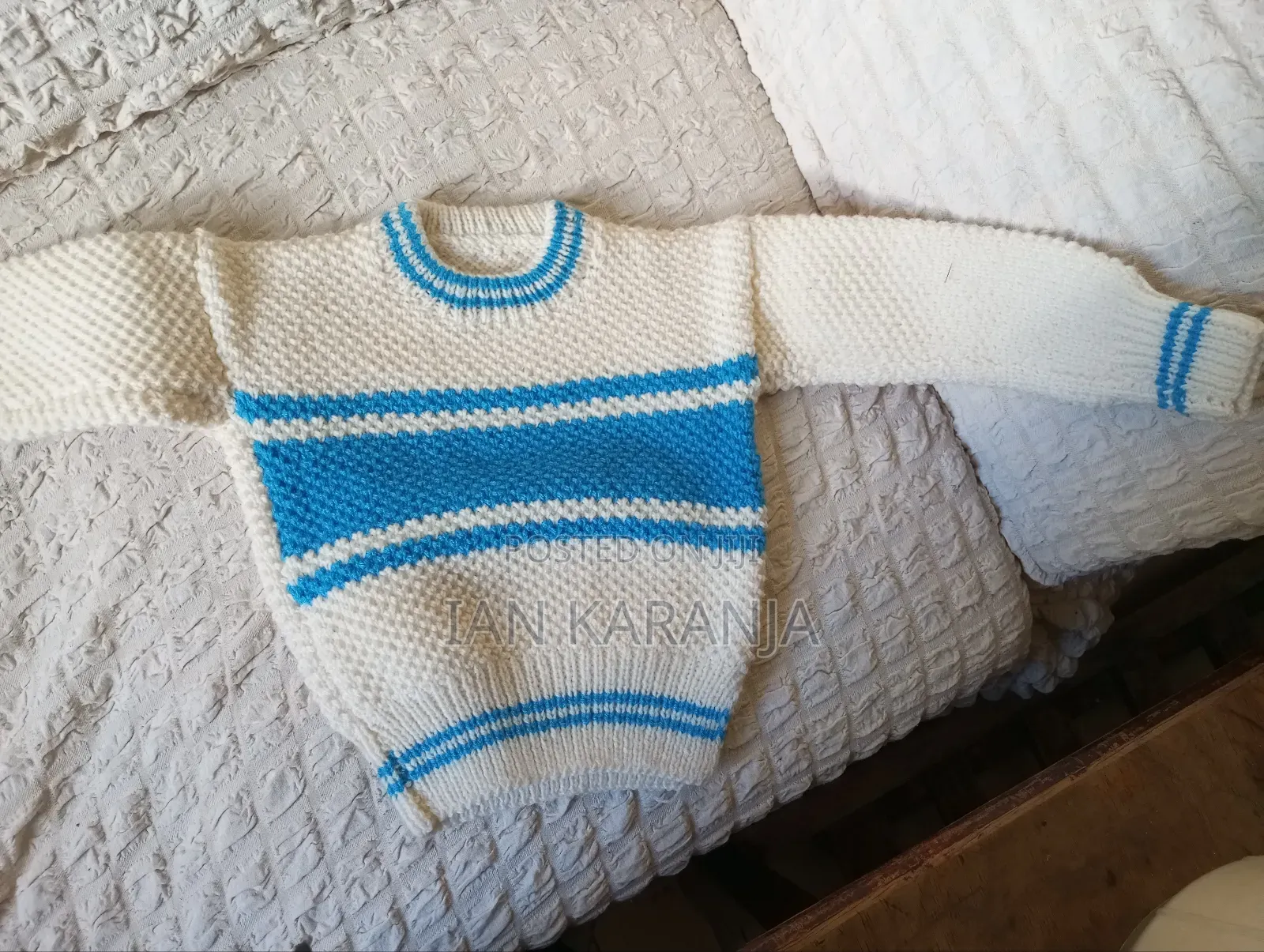 Crocheted Baby Sweaters