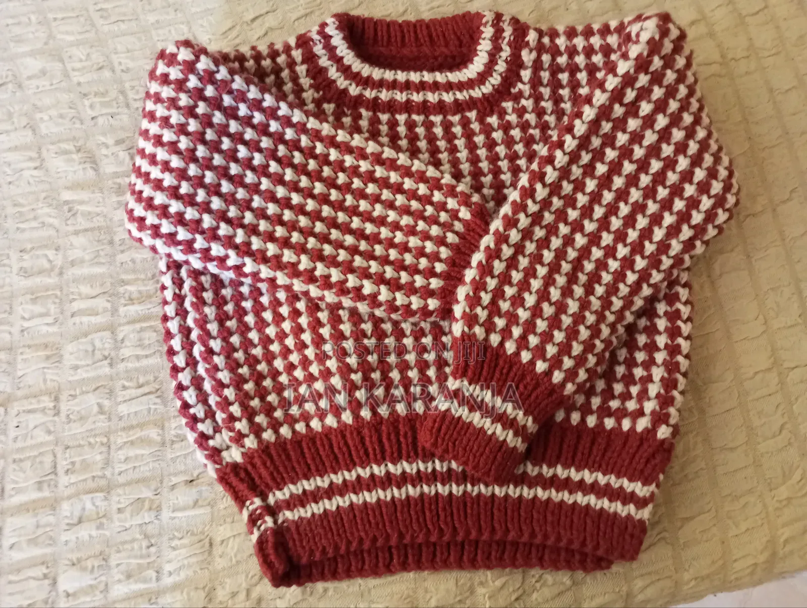 Crocheted Baby Sweaters