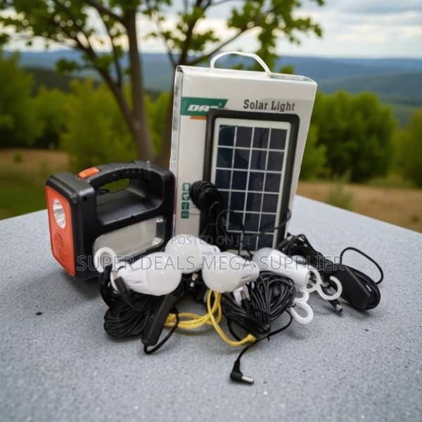 Dat at-9011b Solar Lighting System With Bluetooth Mp3 and Led Bulbs
