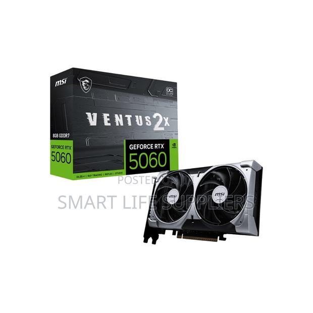 Msi Geforce RTX 5060 Ventus 2x Black 8g Oc Graphics Card