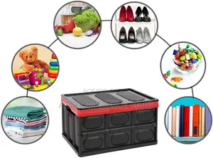 Premium 52l Foldable Boot Organiser – Large Capacity Storage for Cars