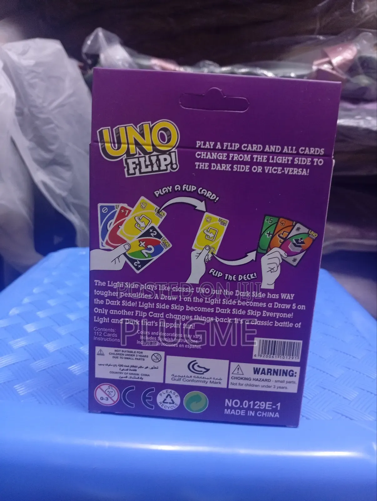 Uno Flip Card Game Double Sided Cards