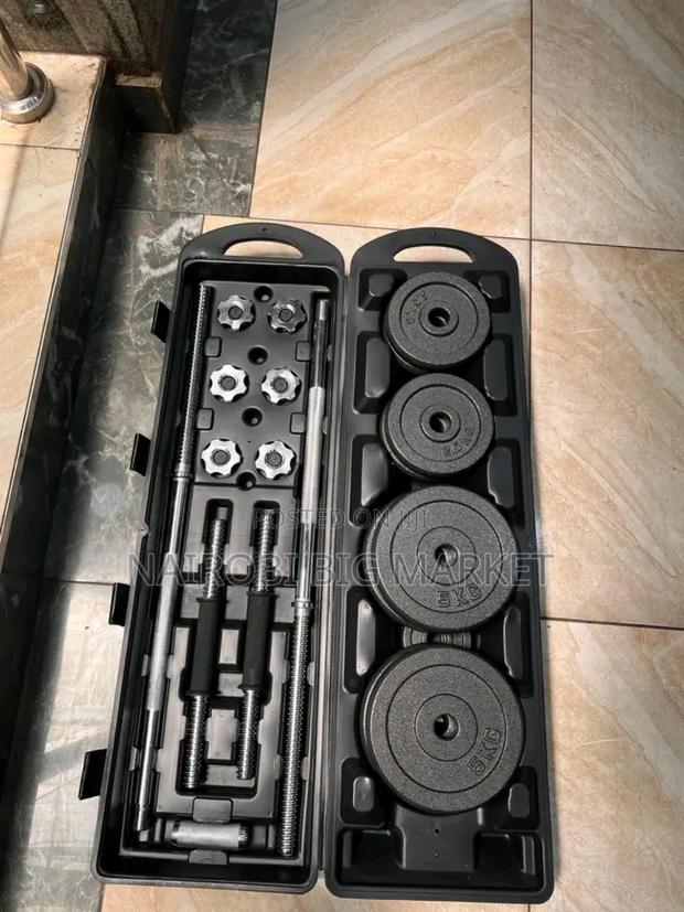 Chrome Dumbbells 50 Kgs