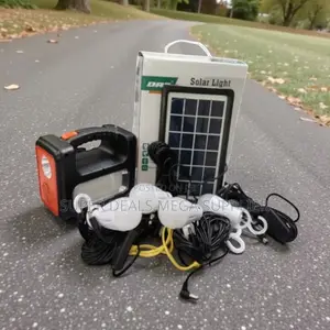 Dat at-9011b Solar Lighting Kit With Rechargeable Lithium Battery
