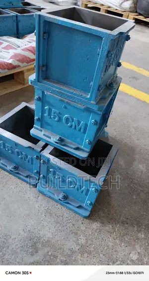 Concrete Test Cube Mould-Heavy Duty Cast Iron