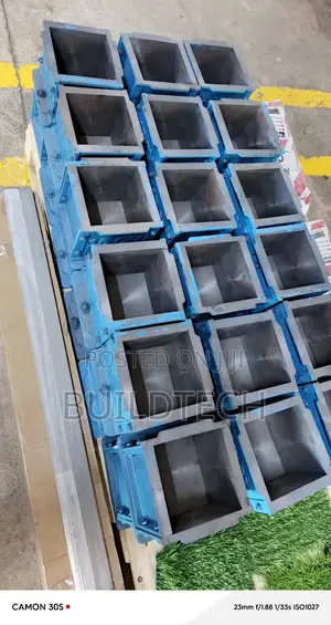 Concrete Test Cube Mould-Heavy Duty Cast Iron
