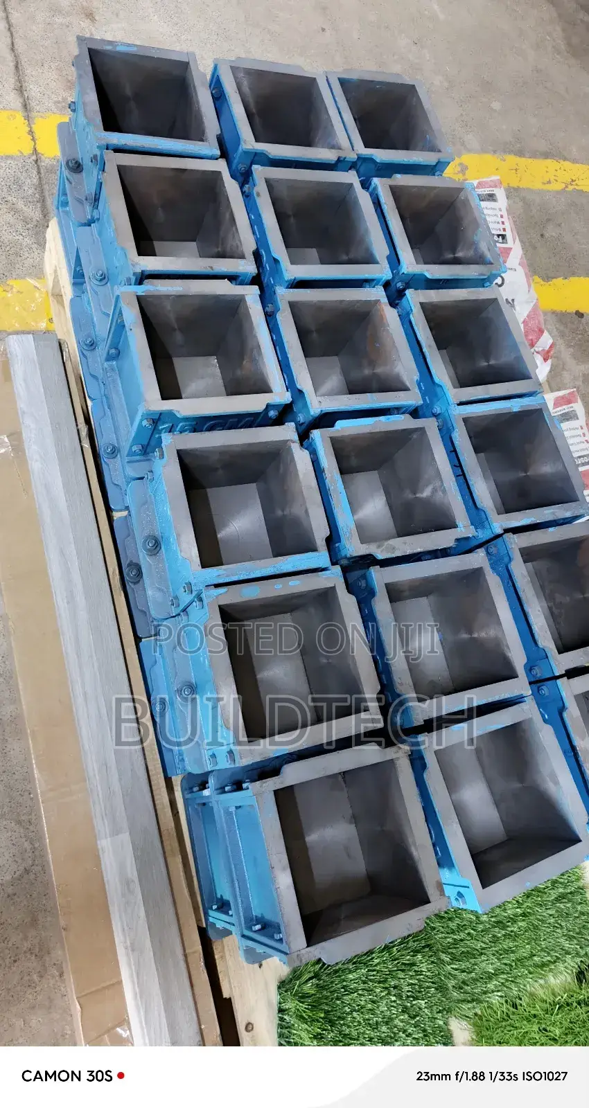 Concrete Test Cube Mould-Heavy Duty Cast Iron