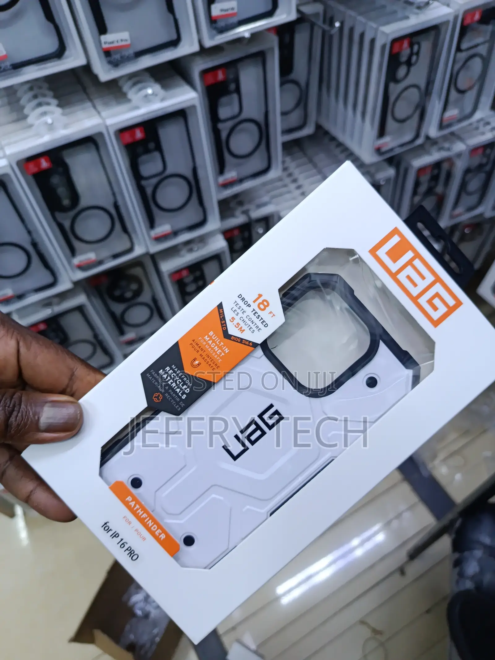 Wujigh Urban Armor Gear Uag iPhone 16 Pro Magsafe Case Pathfinder