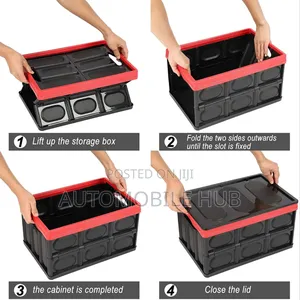 26l Foldable Car Boot Storage Organiser – Durable Multi-Purpose