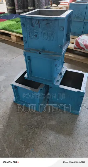 Concrete Test Cube Mould-Industrial Grade Cast Iron Quality