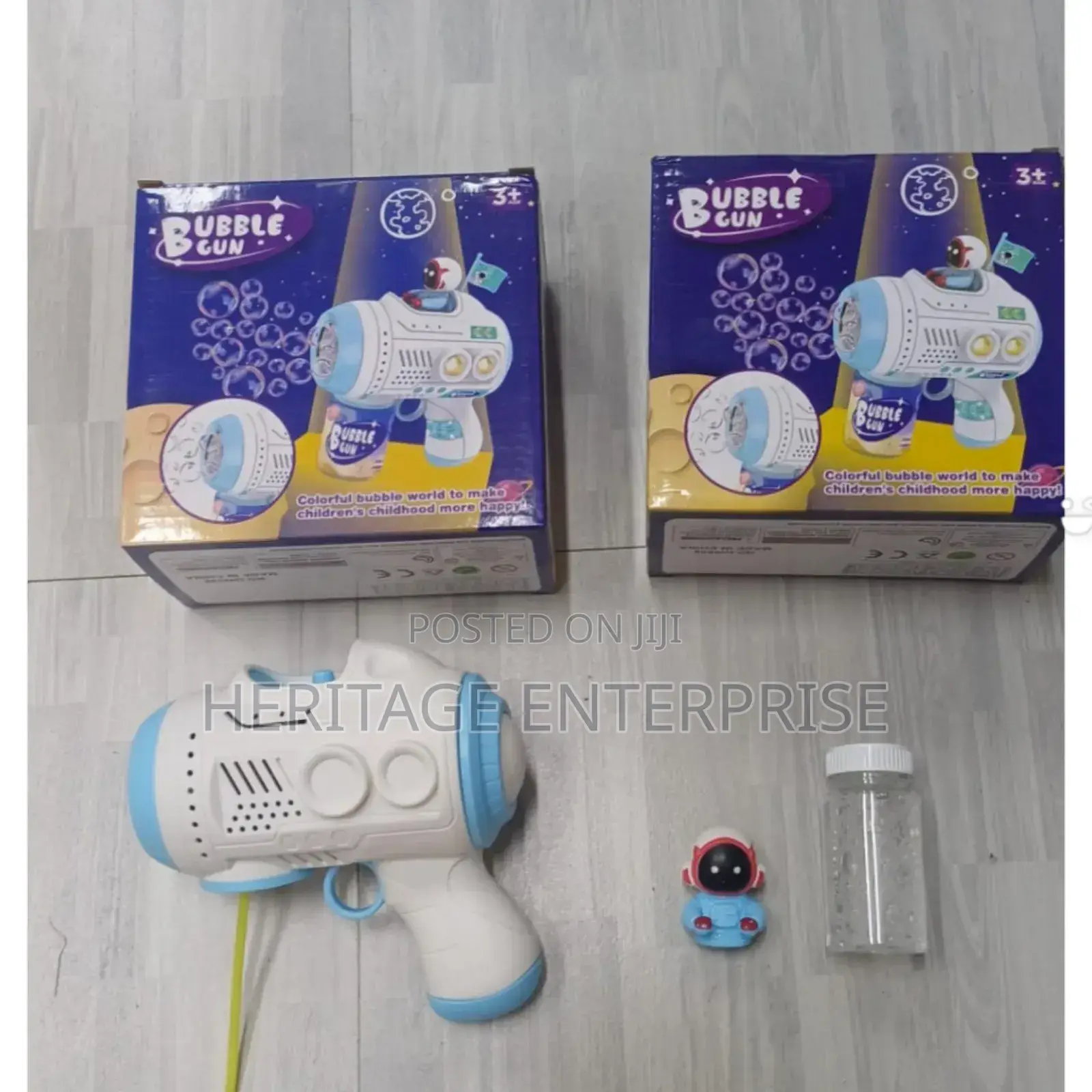 *Bubble Guns*
  Battery Operated