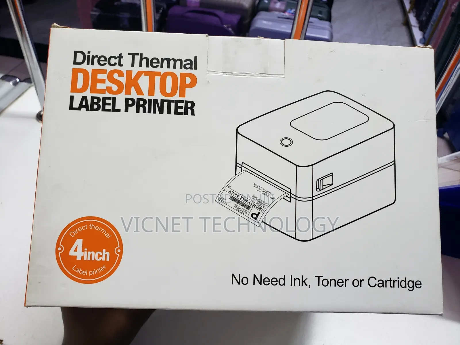 Bluetooth, Usb and Wifi Wireless Barcode Printer