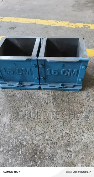 Concrete Test Cube Mould- Robust Cast Iron for Reliable Results