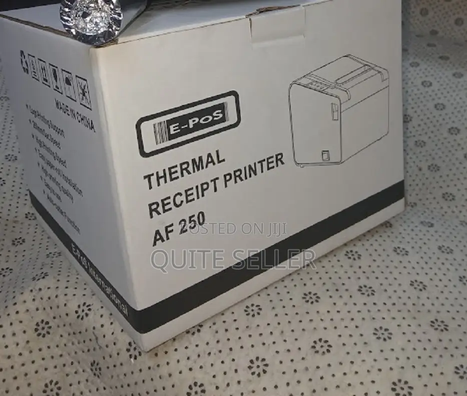 New 250 Desktop Receipt Thermal Printer Af-250 Produces Sharp . .