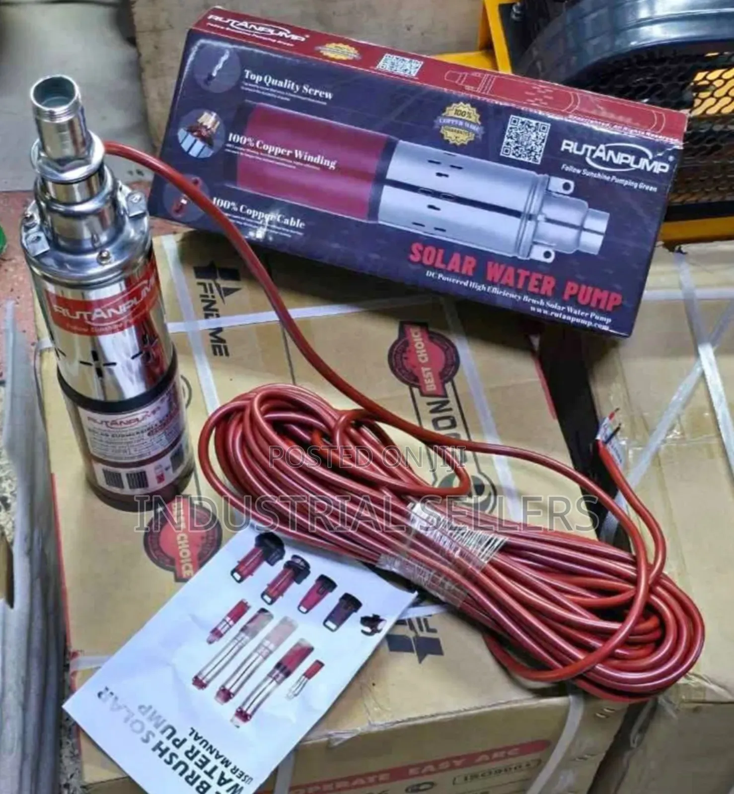 Original Rutan Submersible Pump 50m 250w