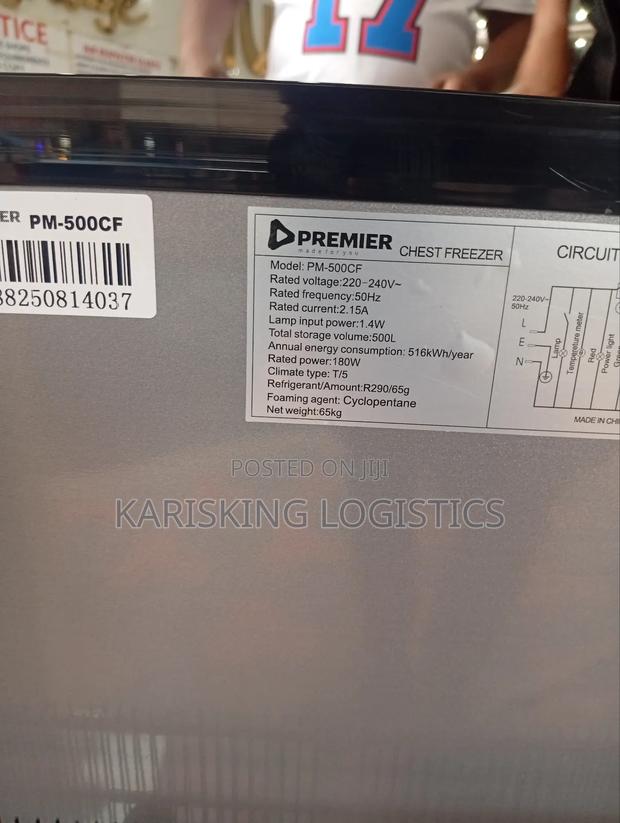 500l Chester Freezer 180 Watts - thumbnail 2
