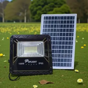 100w Solar Flood Light With Reliable Quality Waterproof Outdoor Design