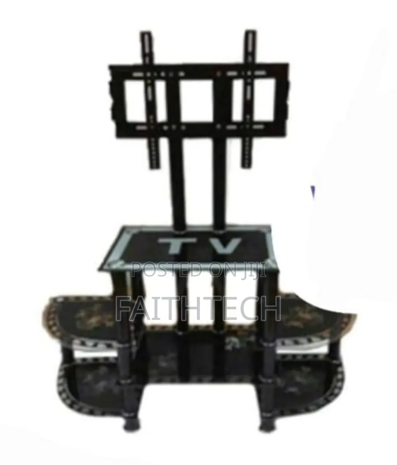 Executive Tv Stand With Wall Mount
