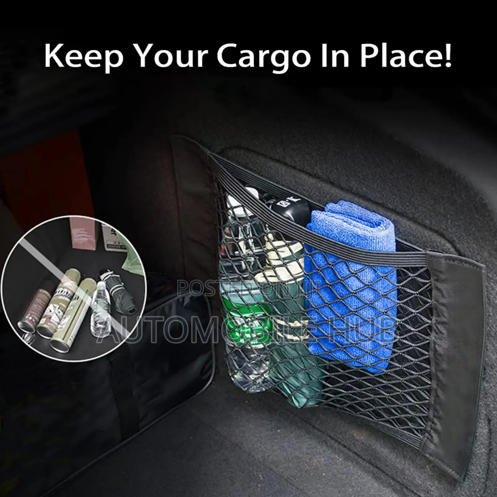 Multi-Purpose Car Net Organiser