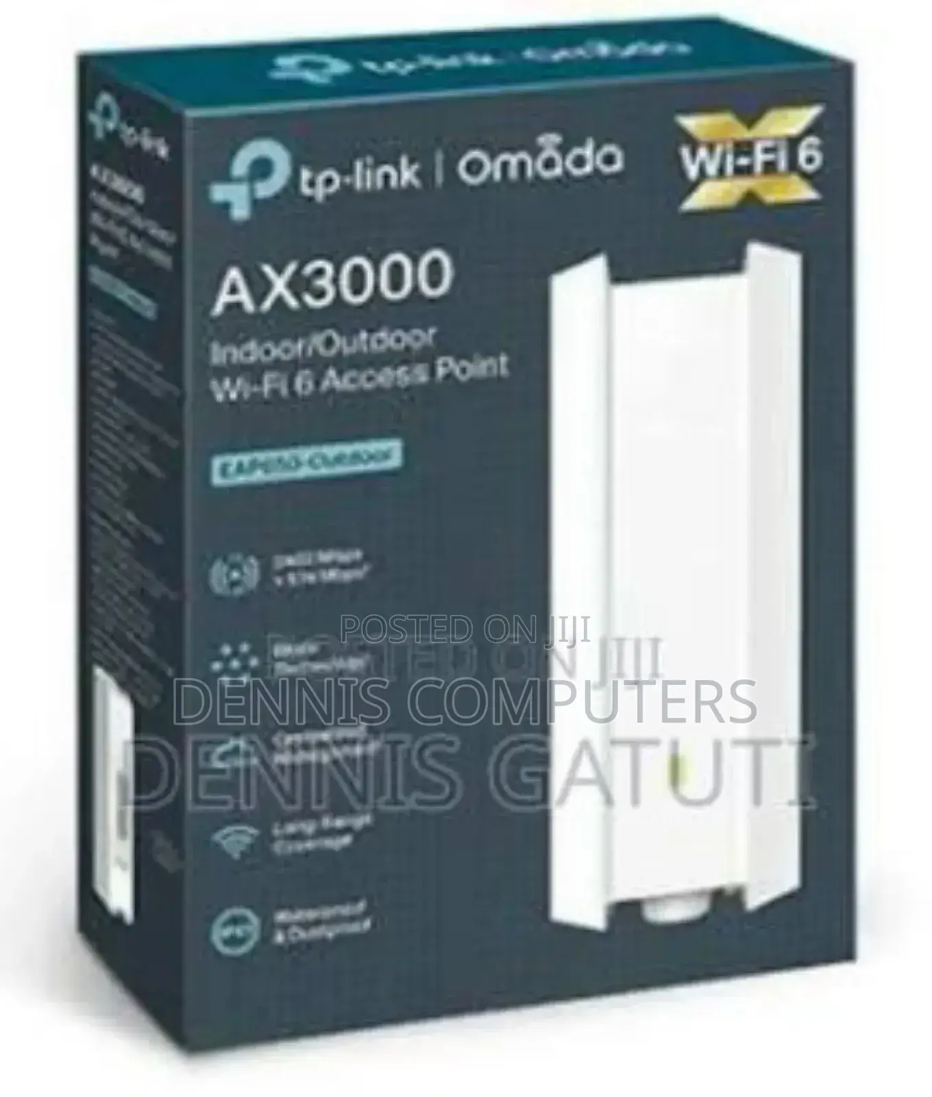 Tp-Link Ax3000 Wi-Fi 6 Access Point Tl-Eap 650- Outdoor