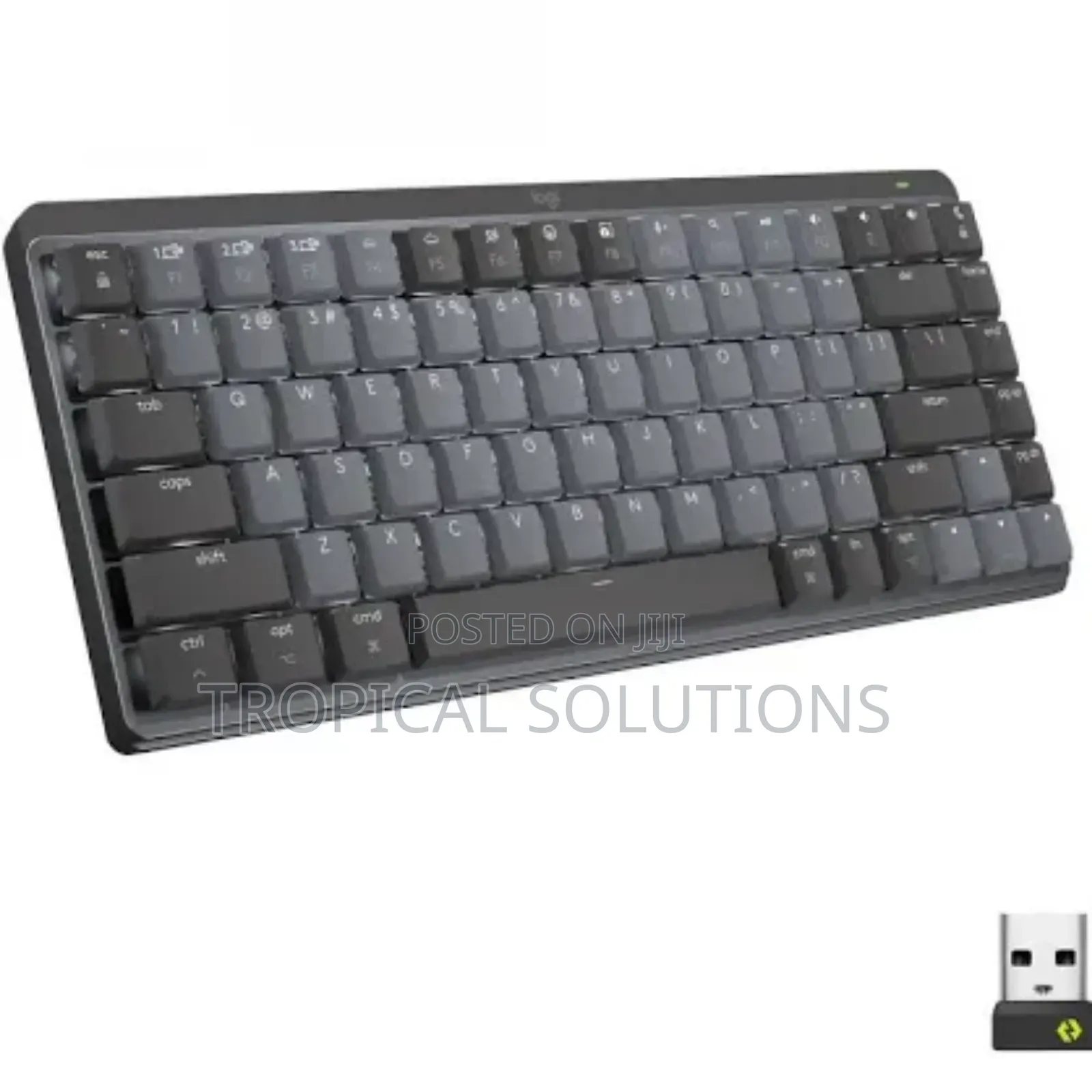 Logitech Mx Mini Mx Mechanical Wireless Keyboard Graphite