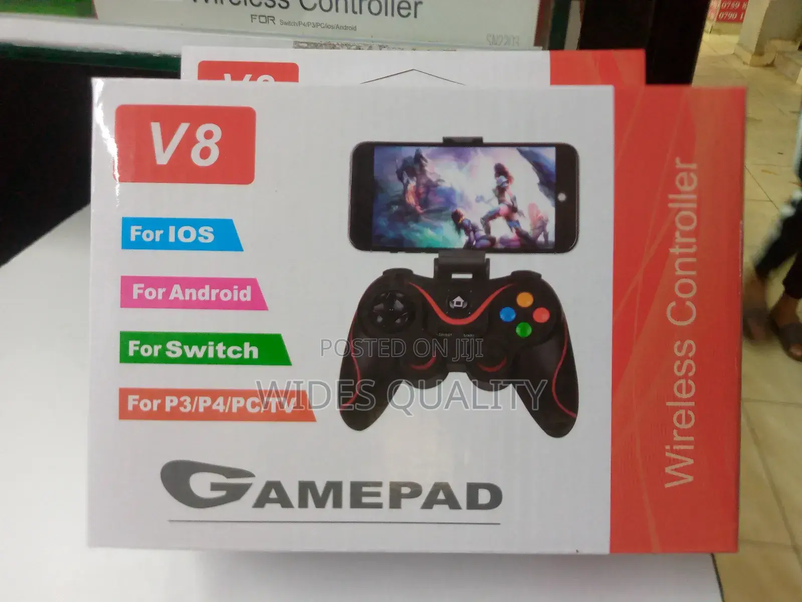 Smart Phone Gamepad. Phone Game Controller