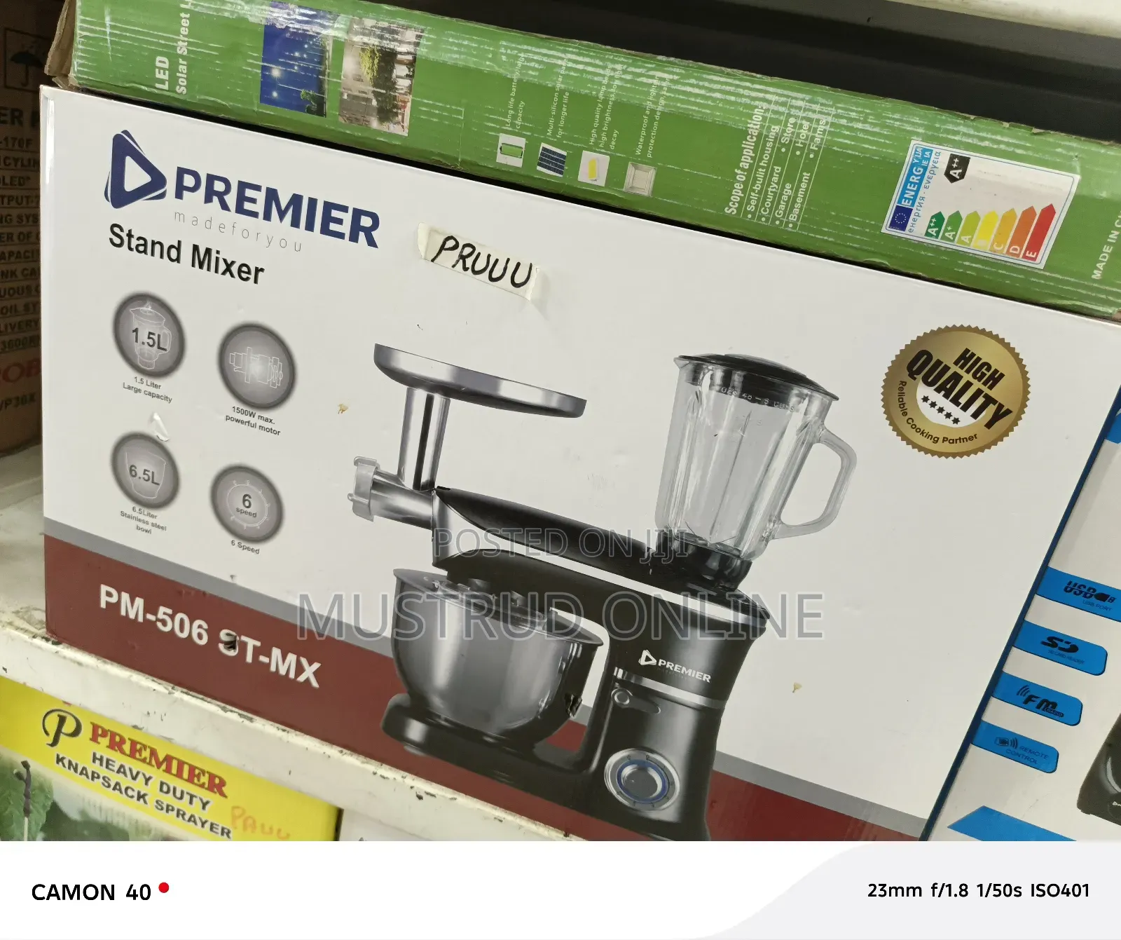 Commercial Stand Mixer