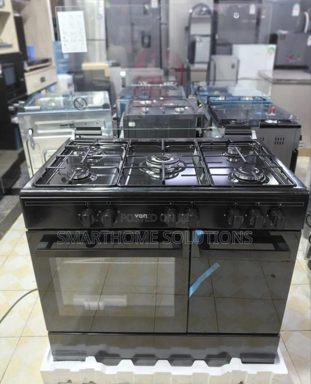 60*90 Von Vcf965031nsk Freestanding Cooker – 5 Gas Burners
