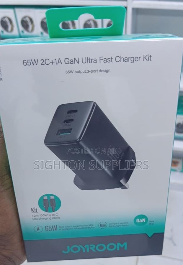 Joyroom 65w 2c1a Fast Charger - thumbnail 2
