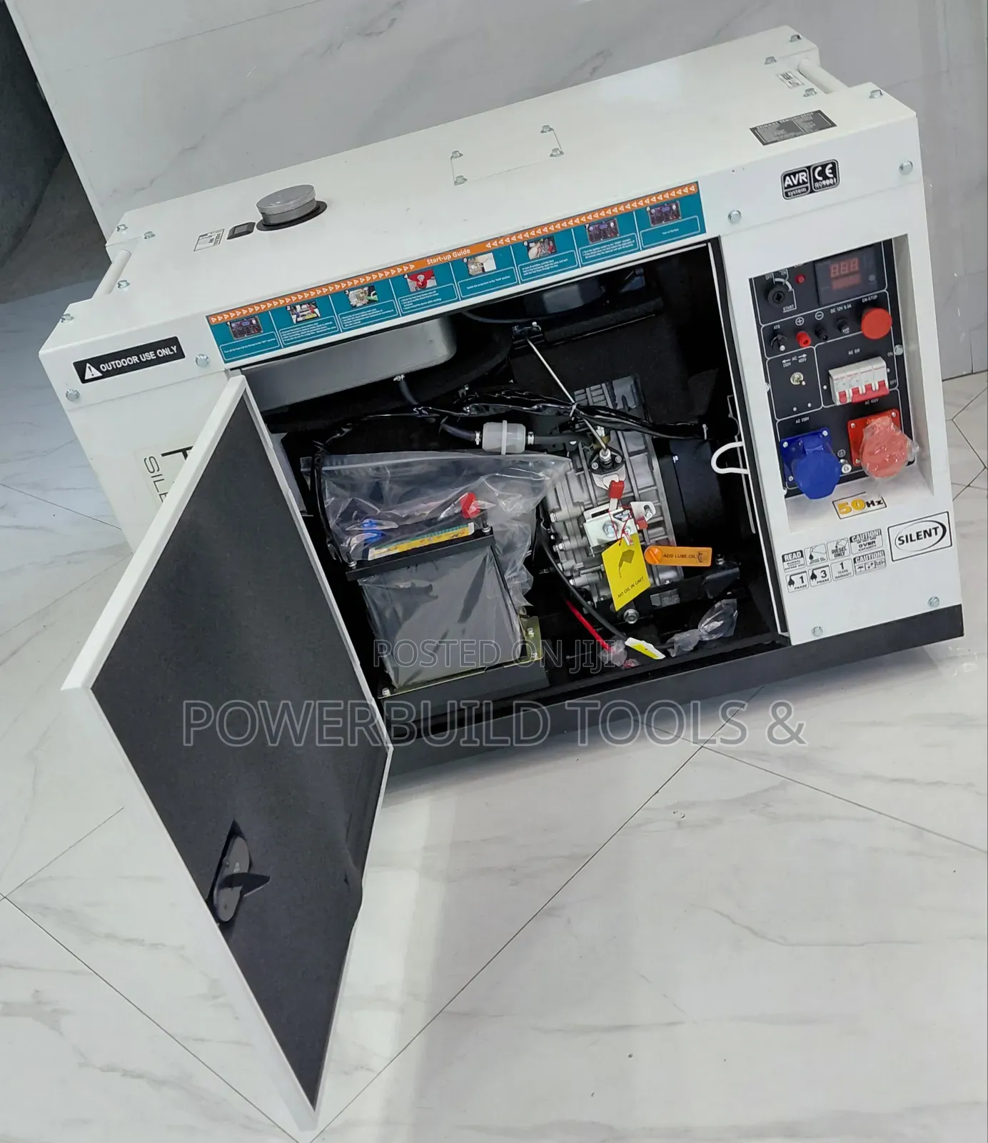 Pulsar 20kva Single/Three Phase Diesel Generator With Changeover