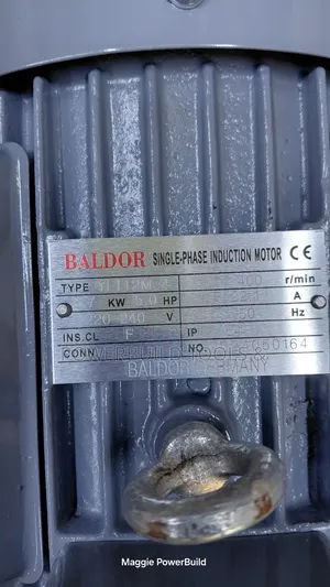 5hp 1450rpm Single Phase Baldor Electric Motor Fully Copper Winding
