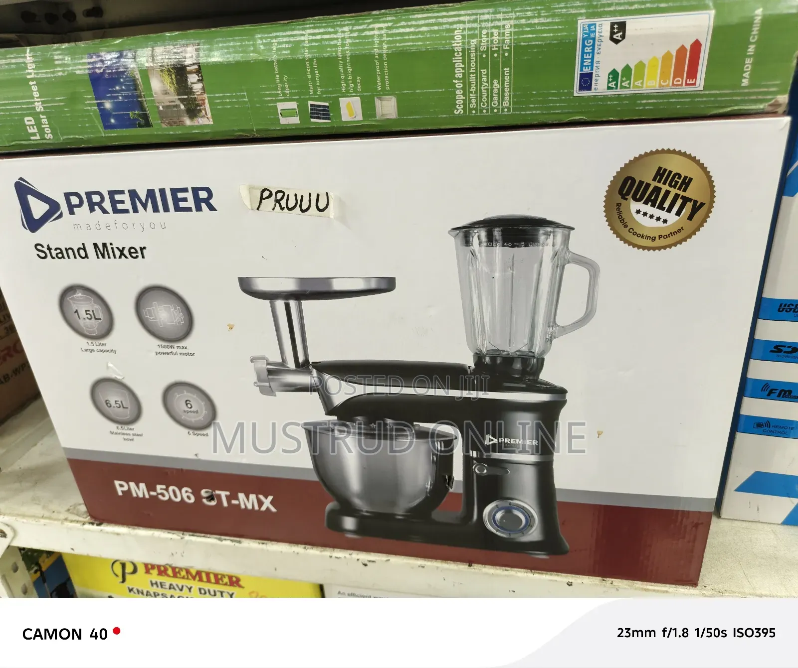 Premier Multipurpose Blender, Meat Mixer,Stand Mixer