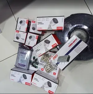 New 8 Channel Dahua Full Hd CCTV Camera Complete Kit With Night Vision